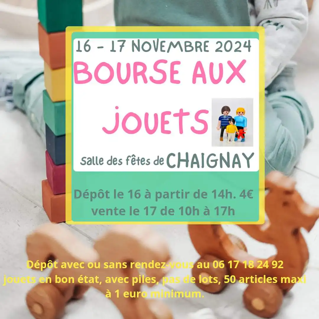 Affiche bourse aux jouets
